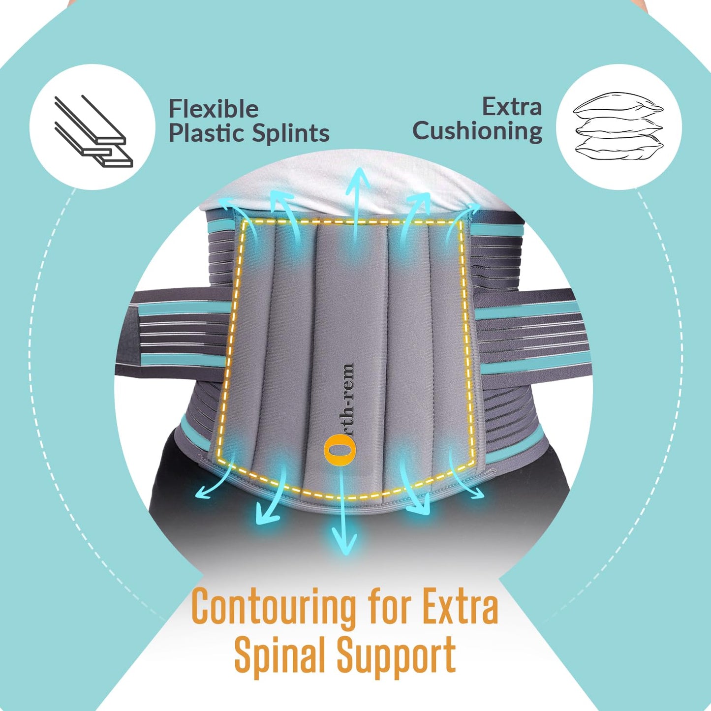 Back Support Brace for Men and Women