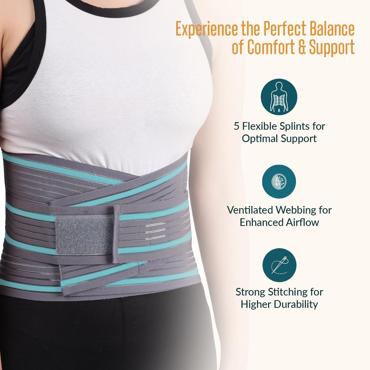 Back Support Brace for Men and Women