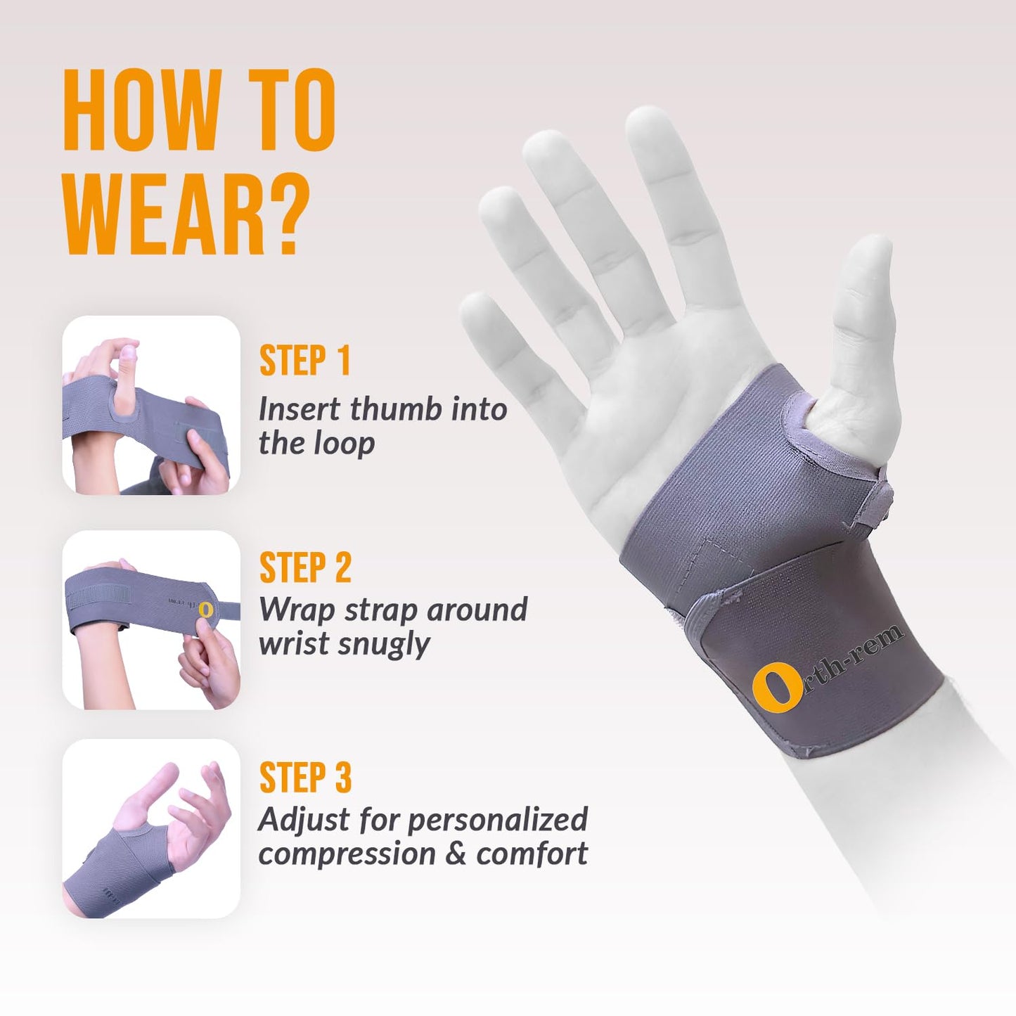 Wrist Support Band for Pain Relief