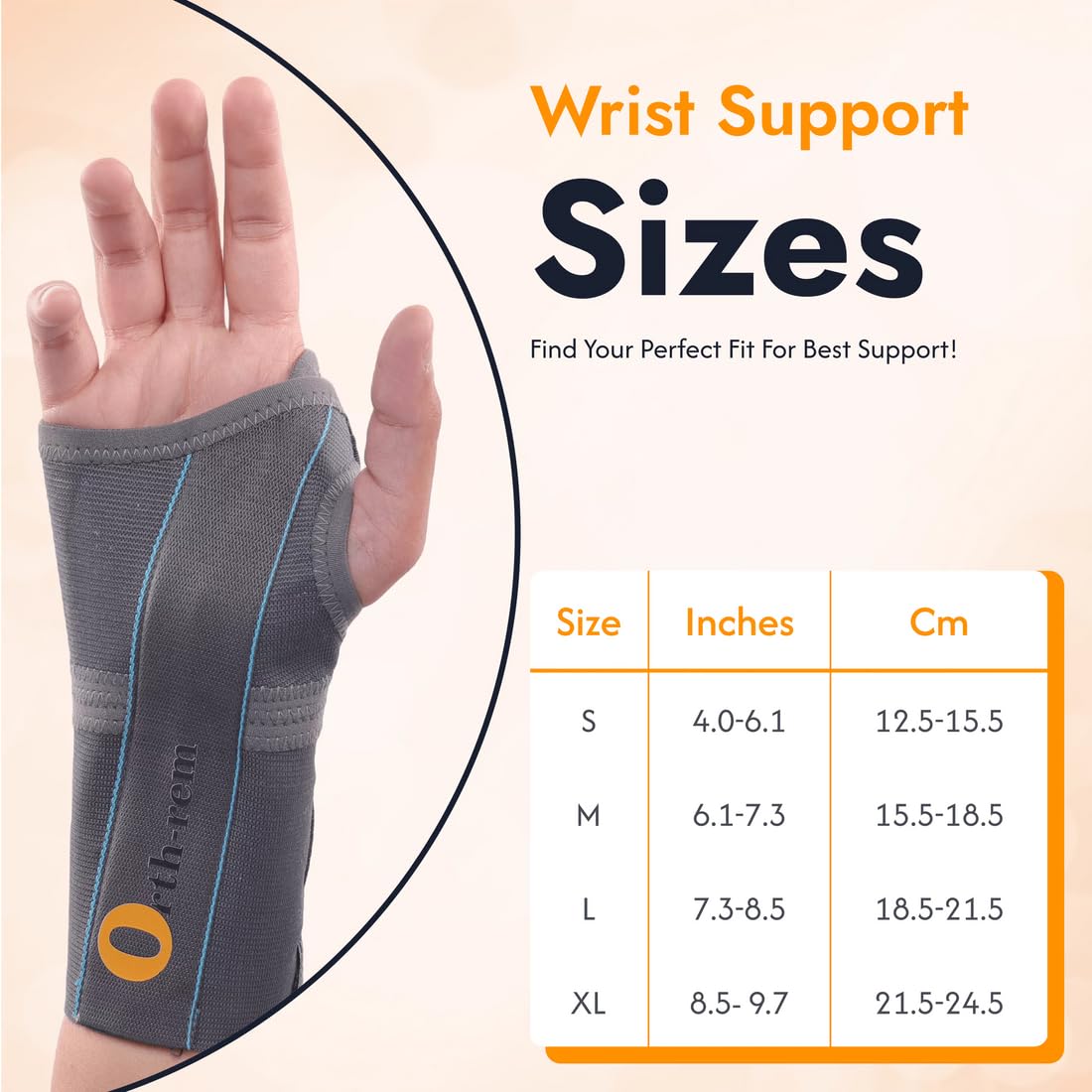 Wrist Band with Splint
