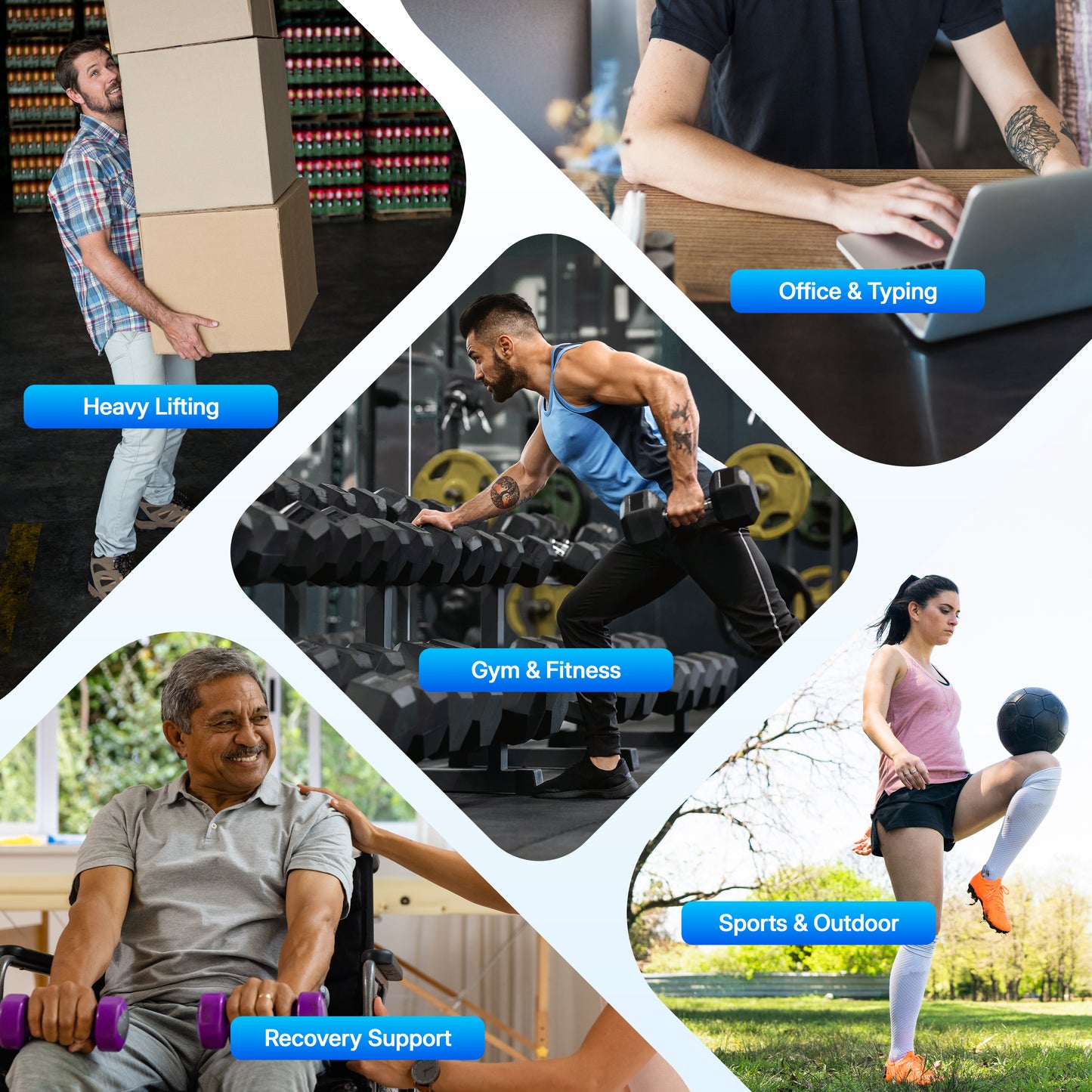 Elbow Support Brace (Pair)