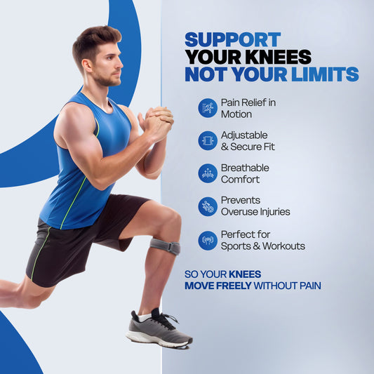 Patella Stabilizer Knee Support Strap (Pair)