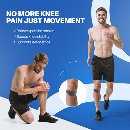 Patella Stabilizer Knee Support Strap (Pair)