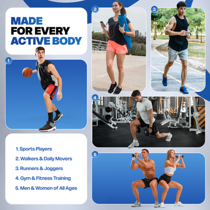 Patella Stabilizer Knee Support Strap (Pair)